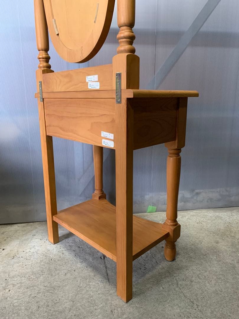 スペイン製 天然木 カントリー調ドレッサー フランスベッド スパニッシュ 家具