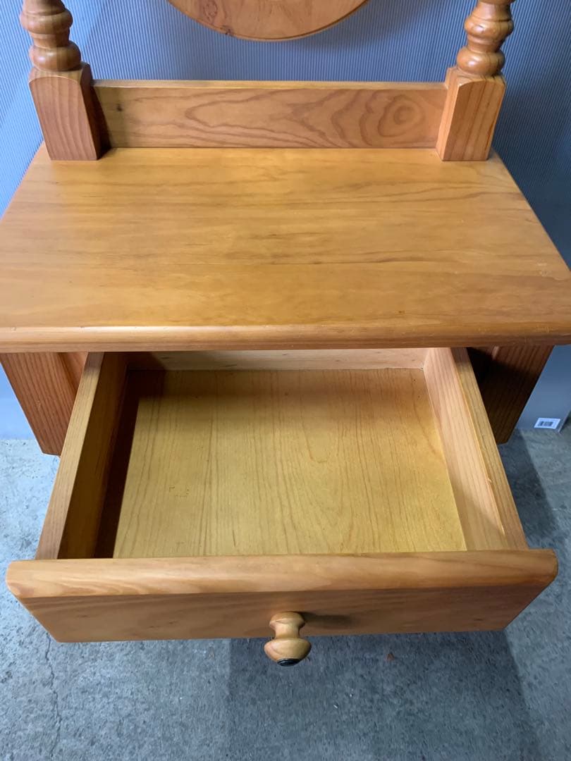 スペイン製 天然木 カントリー調ドレッサー フランスベッド スパニッシュ 家具