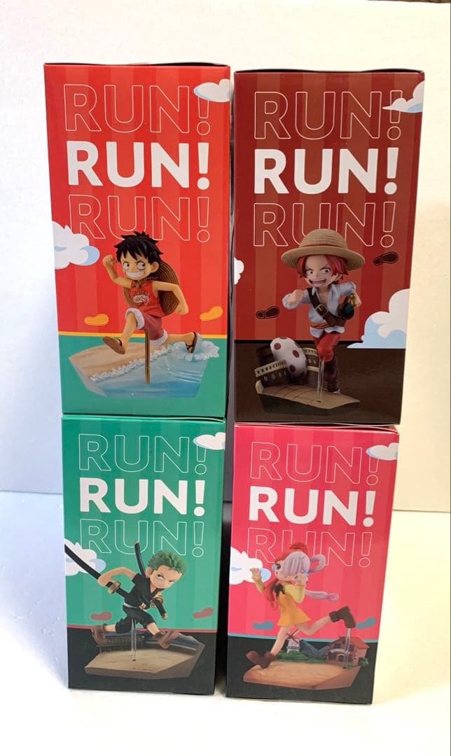 ワンピース　RUN!RUN!RUN! フィギュア　４点セット（新品未開封品）