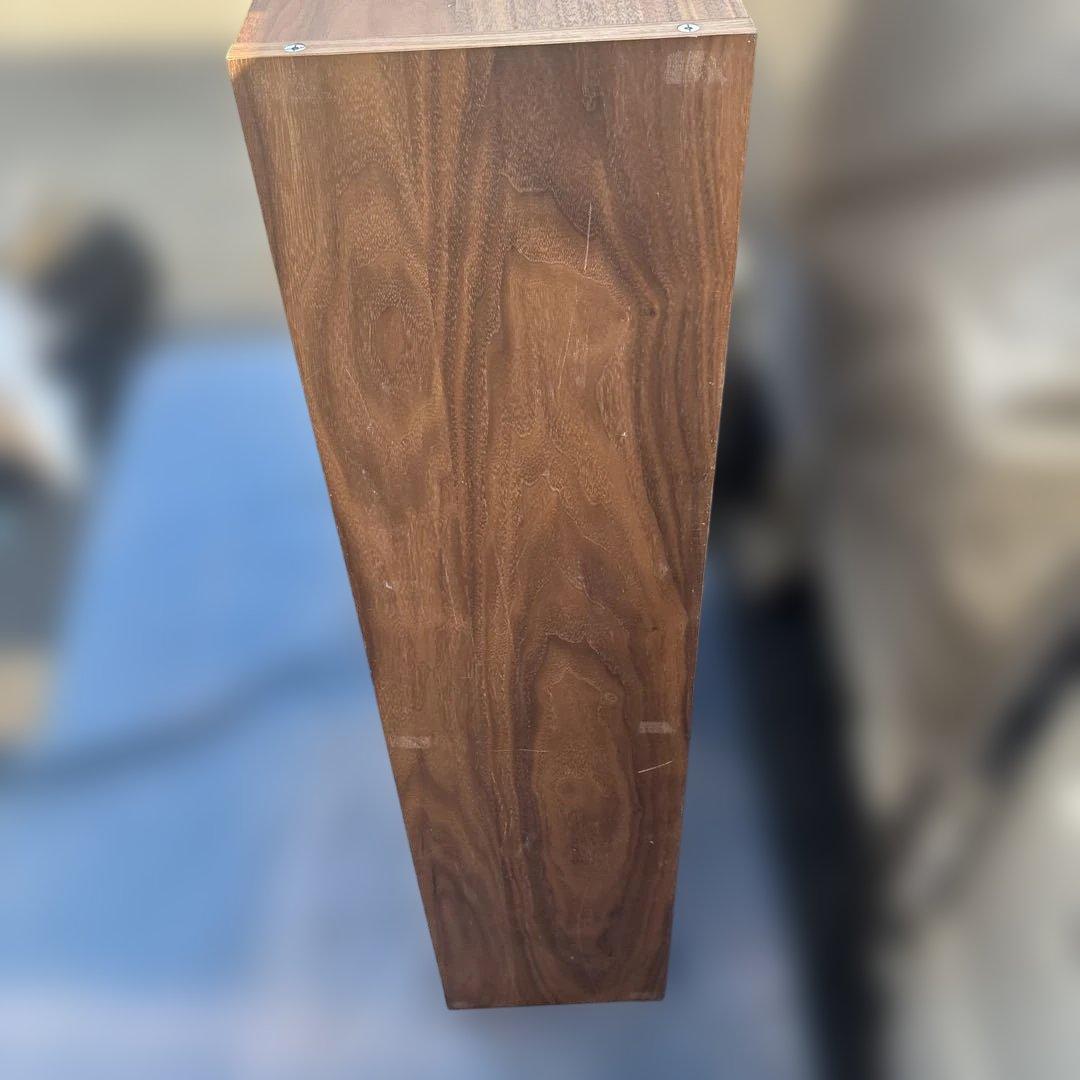 無印良品 MUJI スタッキングシェルフ ウォールナット材　引き出しユニット付き