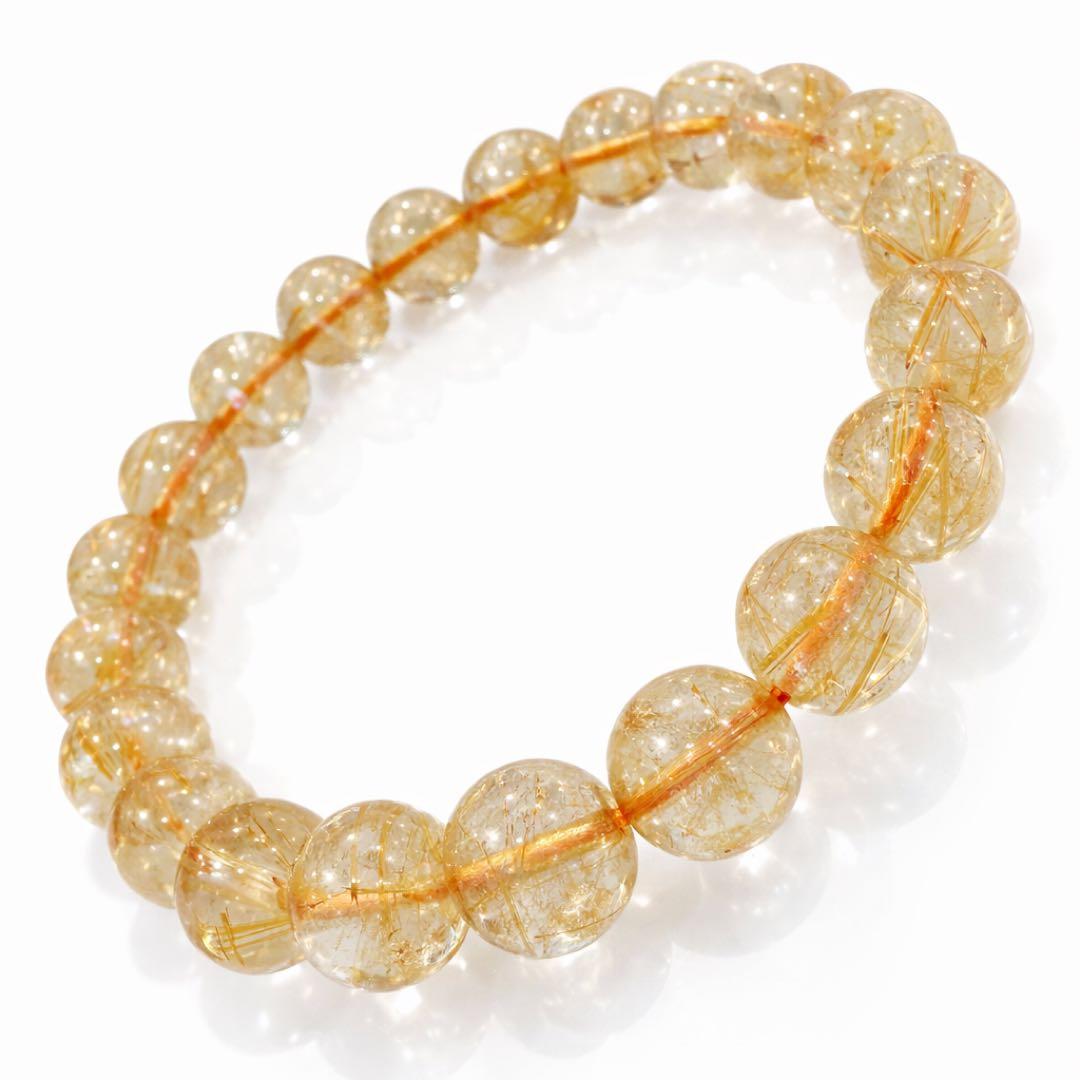 タイチンルチルクォーツ ブレスレット