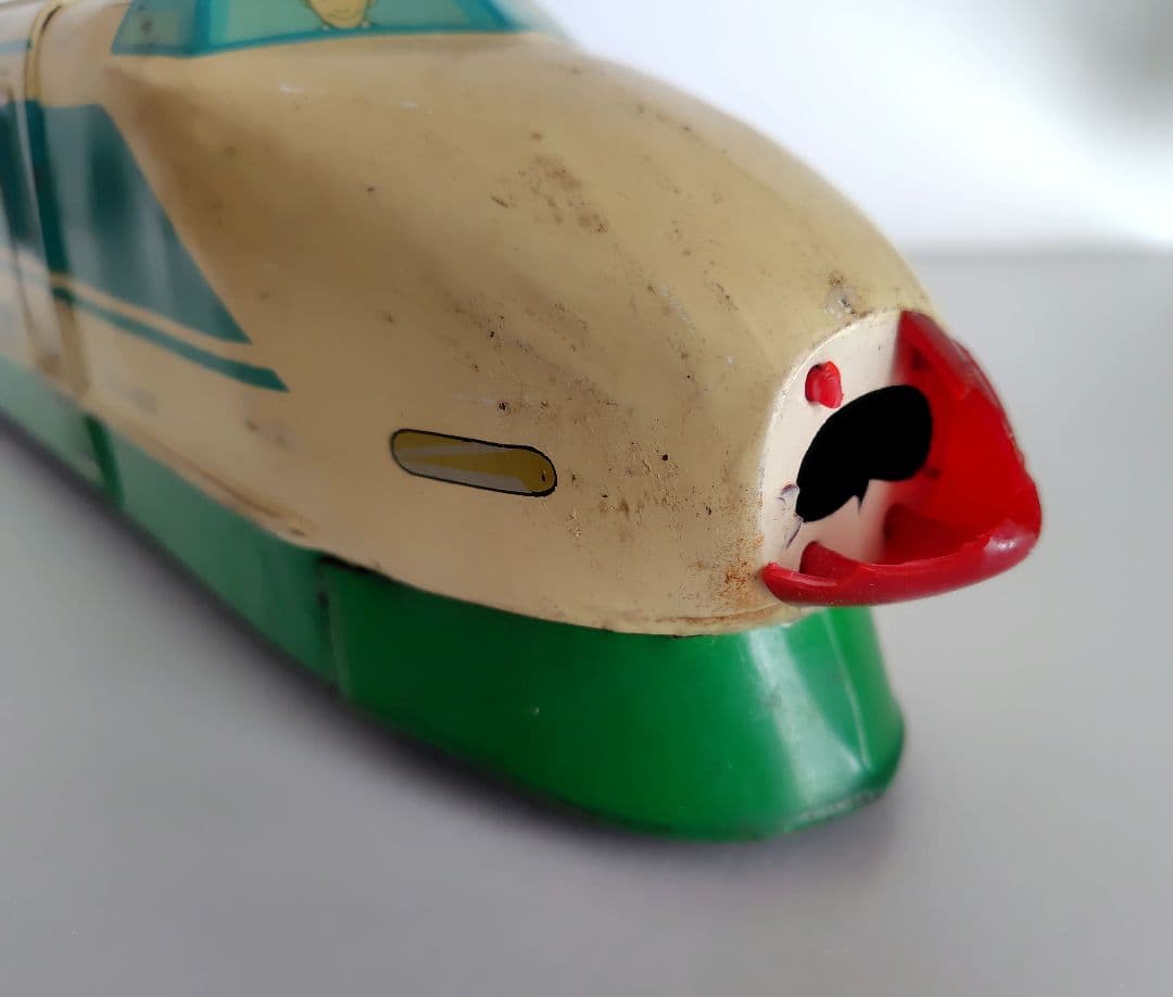 ヴィンテージ イチコー ブリキ 新幹線 100系『222-2002』JR レトロ