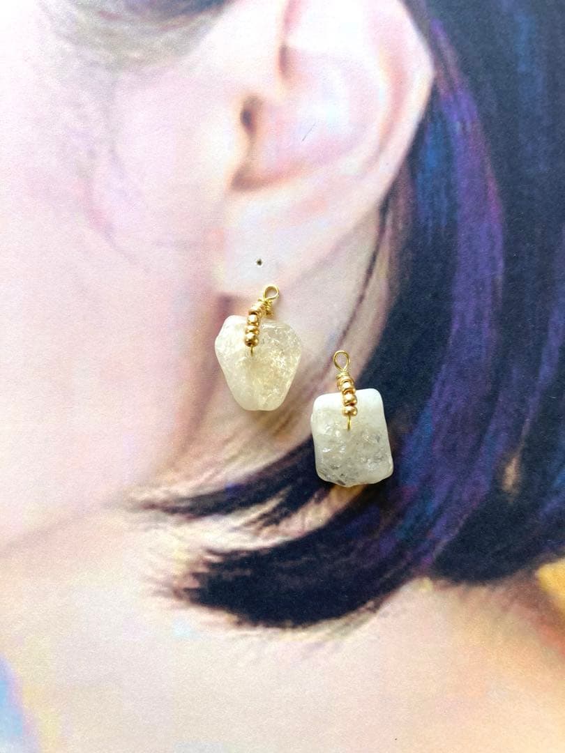 no.0102  水泡のシャンパンシトリン　一点物