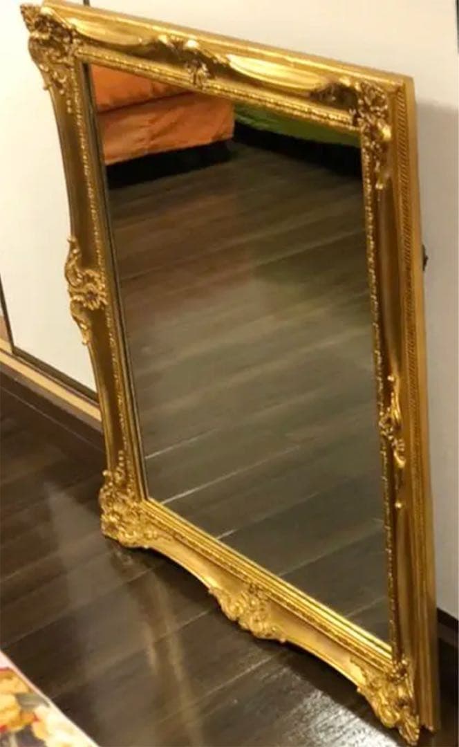 アンテーク調　壁掛けタイプ　ミラー