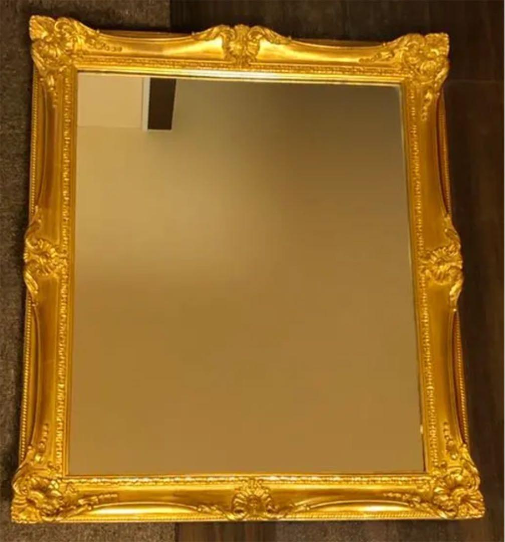 アンテーク調　壁掛けタイプ　ミラー