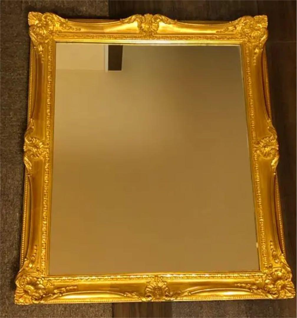 アンテーク調　壁掛けタイプ　ミラー