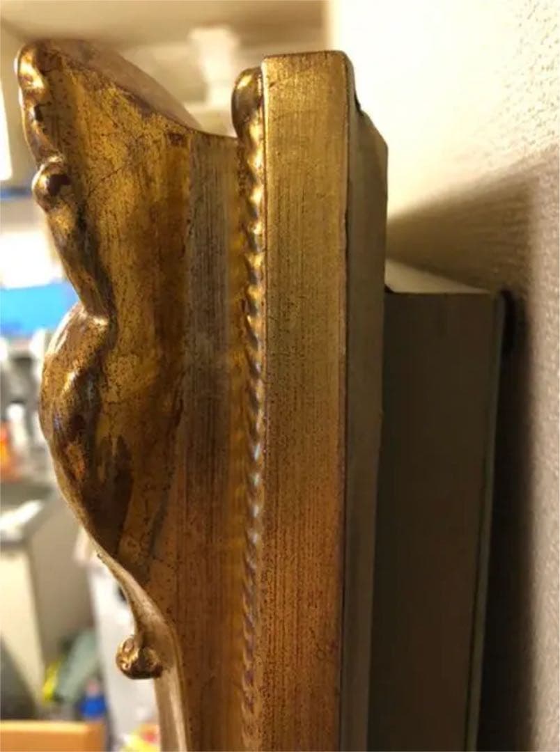 アンテーク調　壁掛けタイプ　ミラー