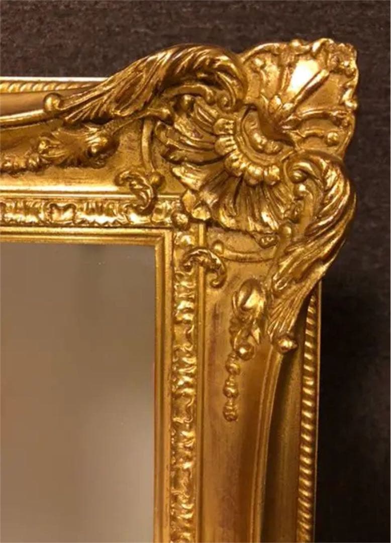 アンテーク調　壁掛けタイプ　ミラー