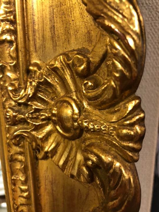 アンテーク調　壁掛けタイプ　ミラー