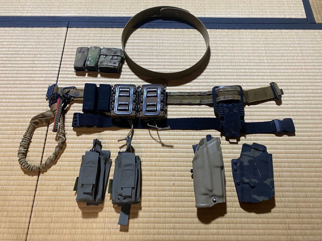 実物　TYR Tactical Gunfighter Belt サファリランド他 TYR Tactical Gunfighter Belt, Multicam - Venture Surplus
