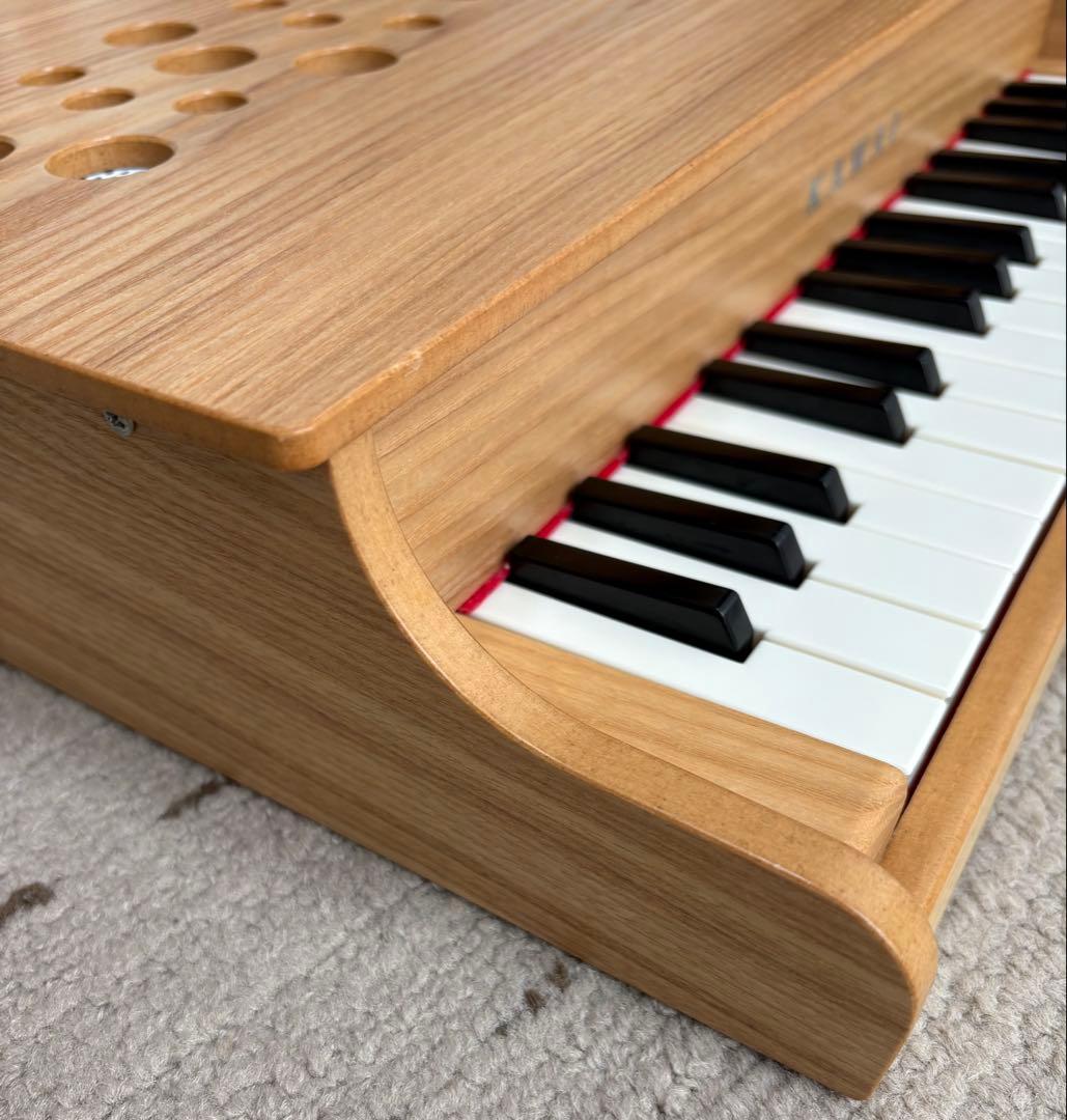 カワイ ミニピアノ P-32 32鍵 木製 ナチュラル - メルカリ