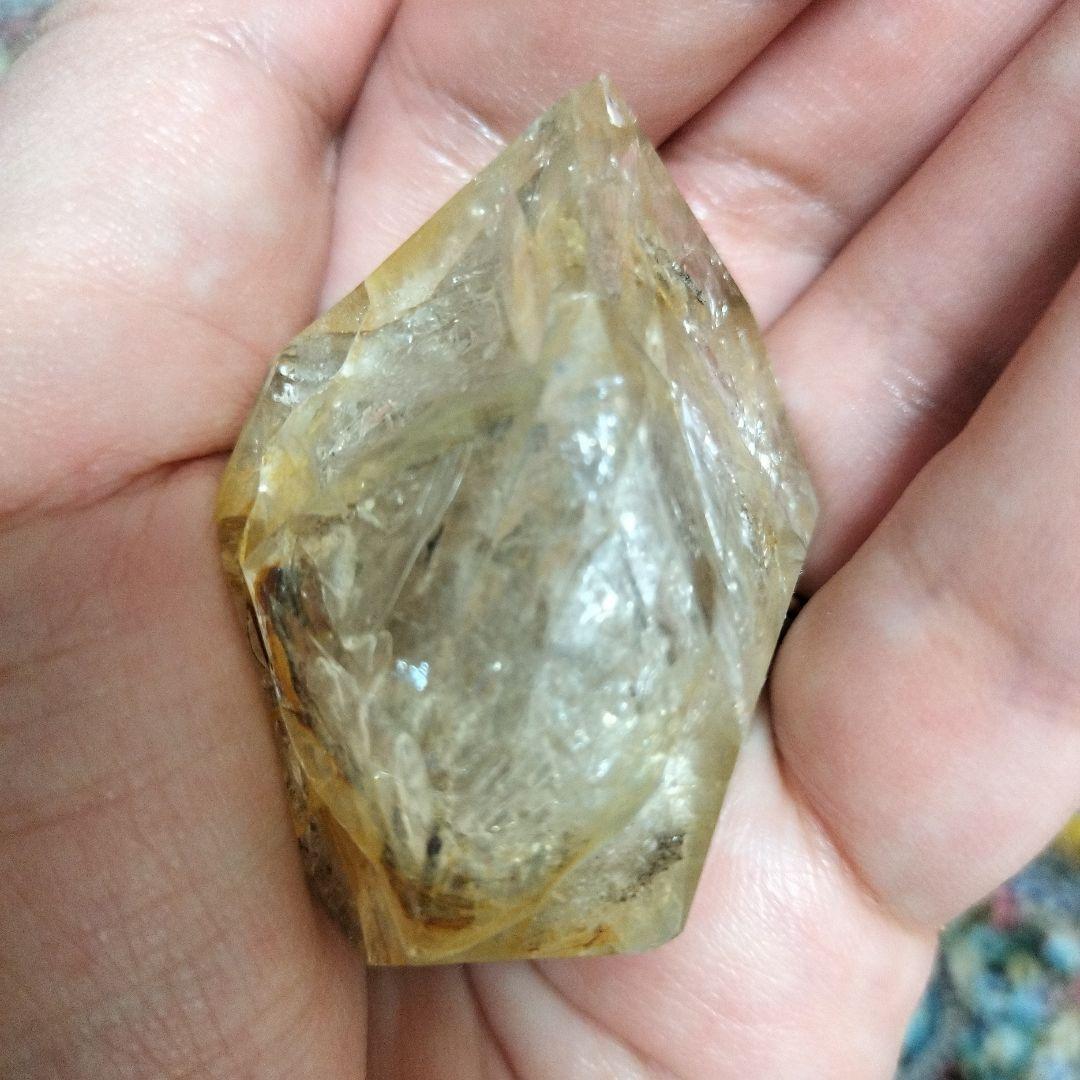 ゴールデン ハーキマーダイヤモンド