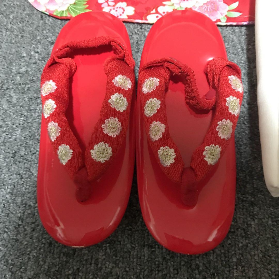 七五三 着物　3歳　簡単着付け