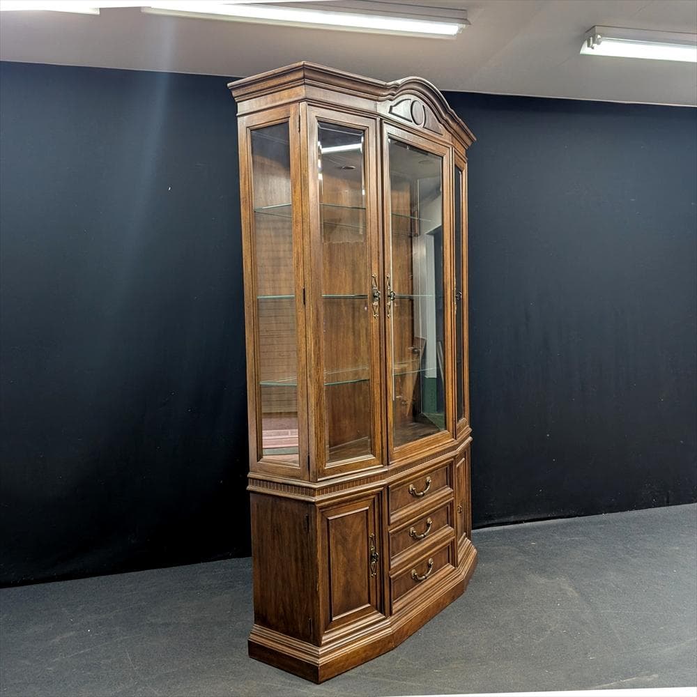 ドレクセルヘリテイジ　飾り棚　キャビネット　リビングボード　キュリオケース