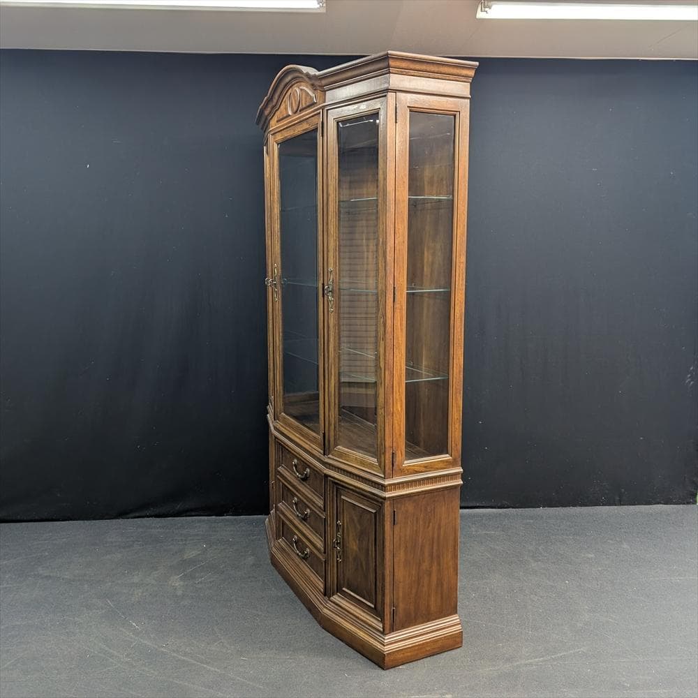 ドレクセルヘリテイジ　飾り棚　キャビネット　リビングボード　キュリオケース