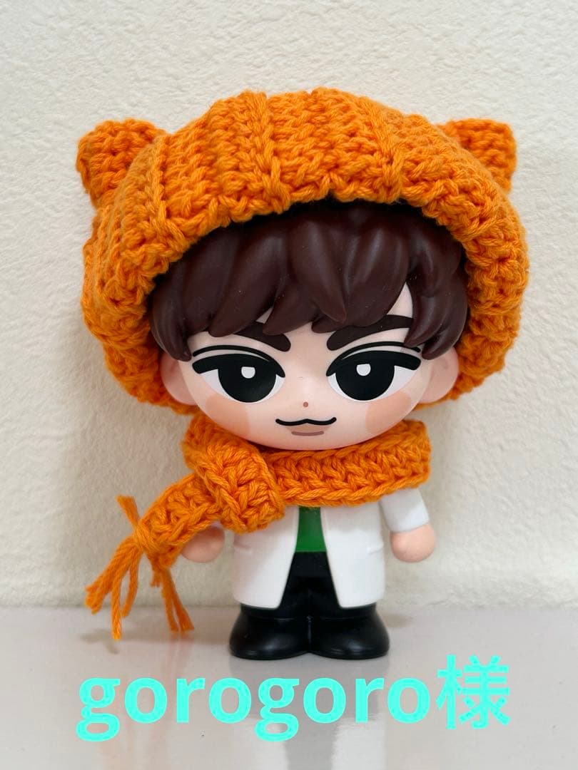 13】Snow Man すのチルぬい・ソフビ 猫耳ニット帽子 マフラー付き9色