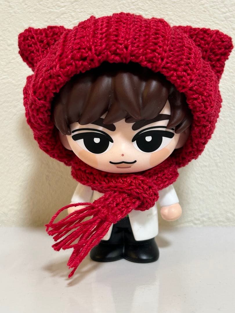 13】Snow Man すのチルぬい・ソフビ 猫耳ニット帽子 マフラー付き9色