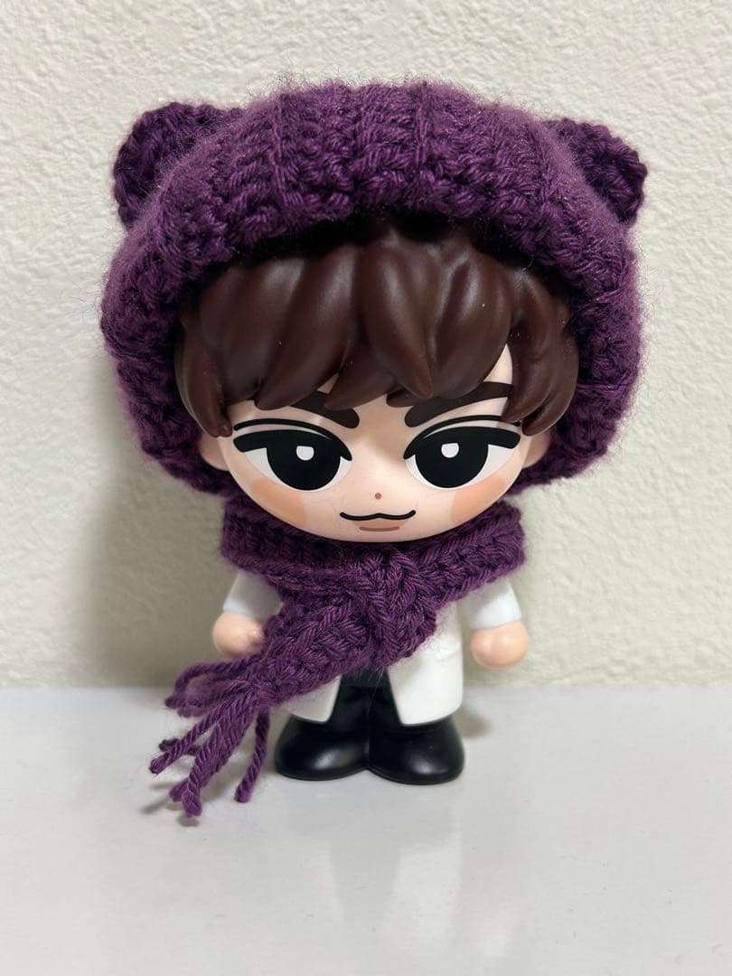 13】Snow Man すのチルぬい・ソフビ 猫耳ニット帽子 マフラー付き9色