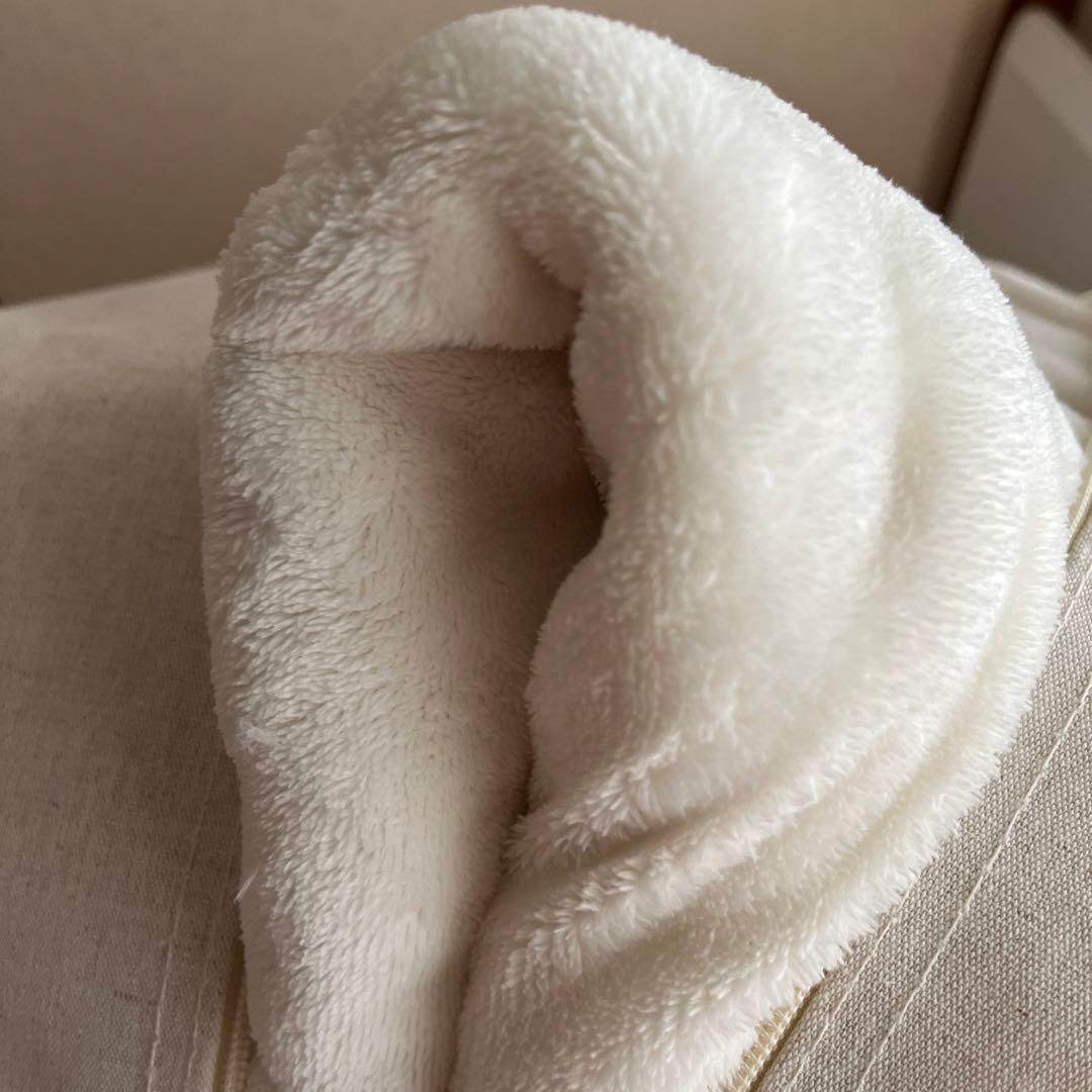 フランネルこたつ布団アイボリー　掛け敷きセット　最終お値下げです