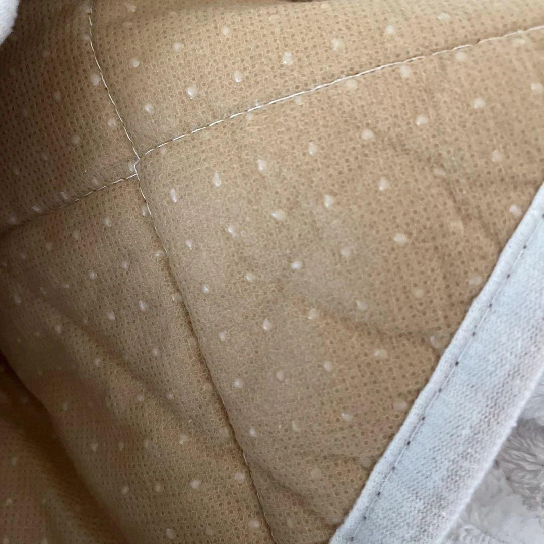 フランネルこたつ布団アイボリー　掛け敷きセット　最終お値下げです