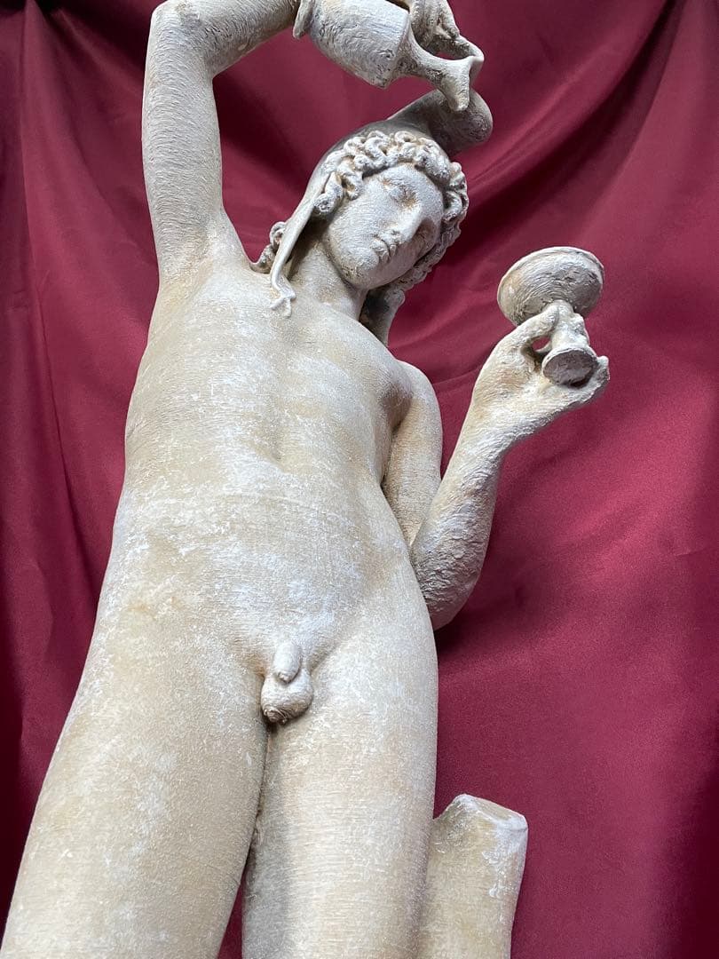 ガニメデの像 ギリシャ神話の彫刻 高さ60cm