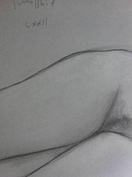 古沢　岩美、デッサン　AM、希少な額装用画集より、新品額装付、状態良好