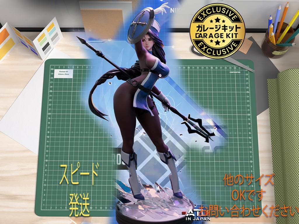 ガレージキット 1/7 メイデン Ice 勝利の女神:NIKKE 未塗装未組立