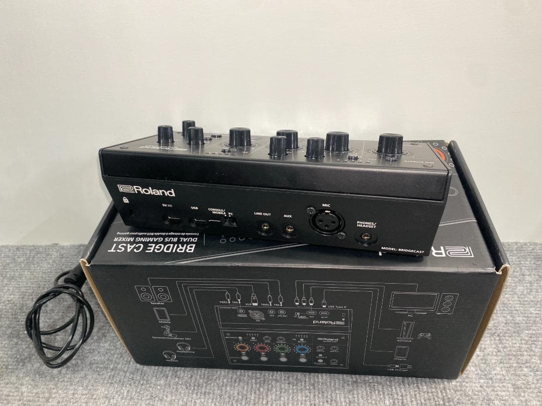 Roland BRIDGE CAST キャプチャーボード　配信機器