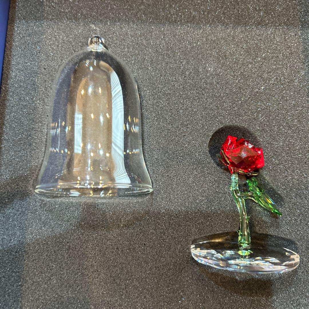 acco スワロスキー　美女と野獣　魔法の薔薇