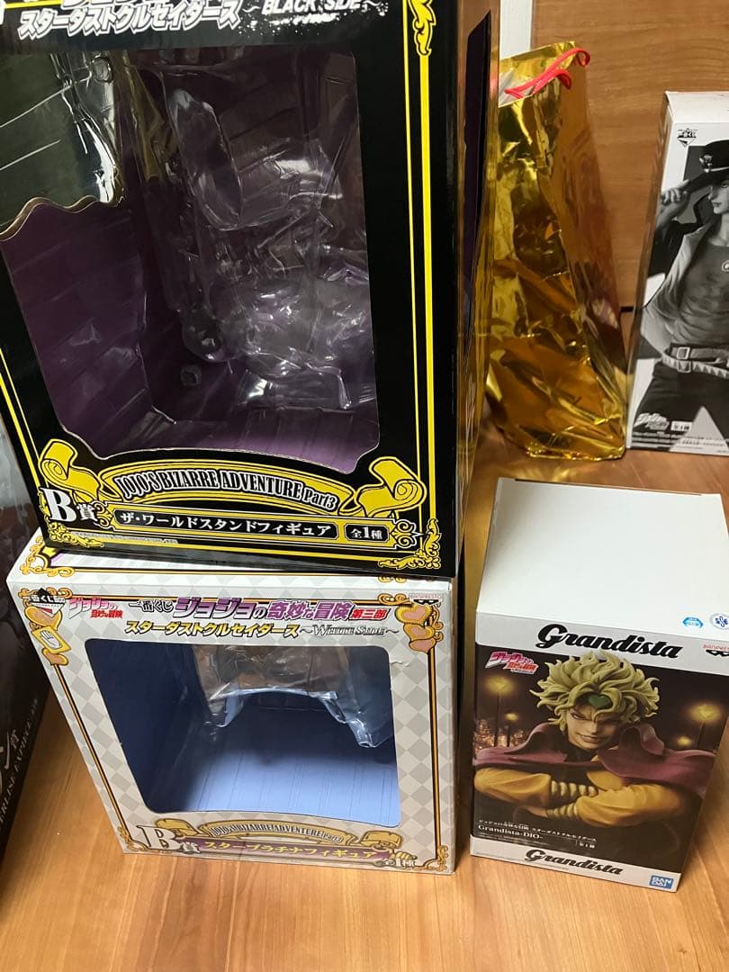 ジョジョの奇妙な冒険　フィギュア　一番くじ　smsp grandista