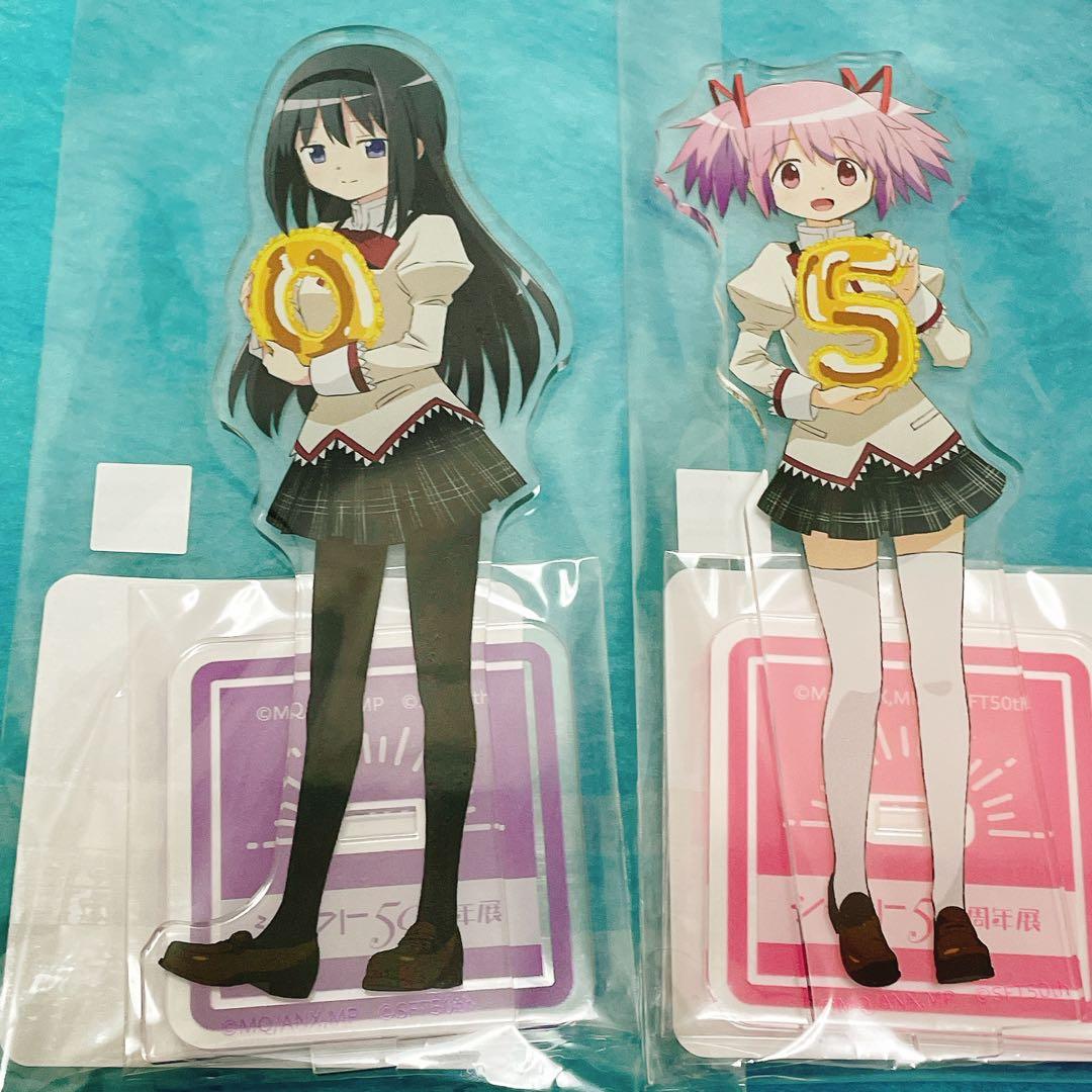 ①シャフト50周年展 魔法少女まどか☆マギカ 4名 描きおろし アクリル