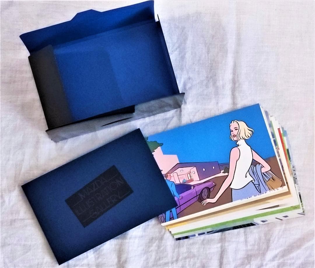 【再値下げ】MAZDA オリジナルイラスト ポストカード10枚セット