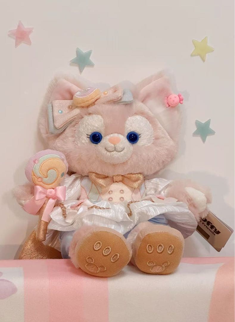 お顔厳選】新作 上海ディズニー バースデー リーナベルぬいぐるみSSサイズ