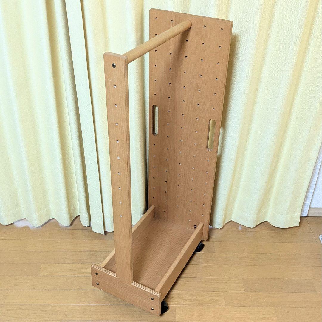 匿名配送☆Formio フォルミオ ハンガーワゴン KF-14 無垢材 北欧家具