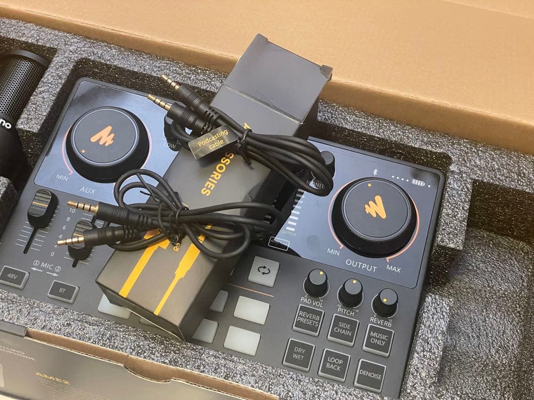 MAONO オーディオミキサー オーディオインターフェース