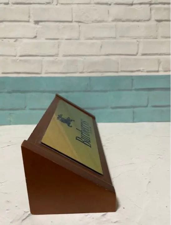 バーバリー　非売品　置物　ロゴプレート