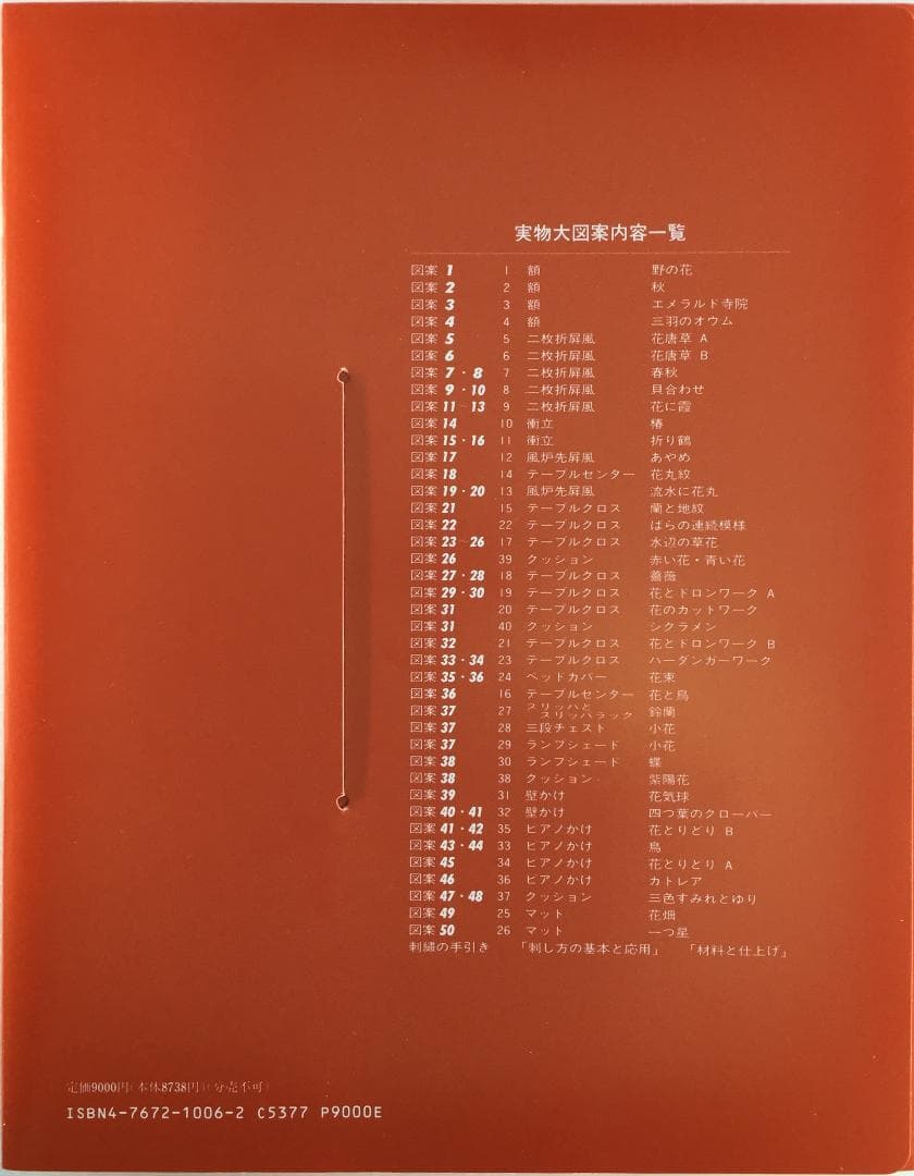 戸塚刺繍作品集　第6巻