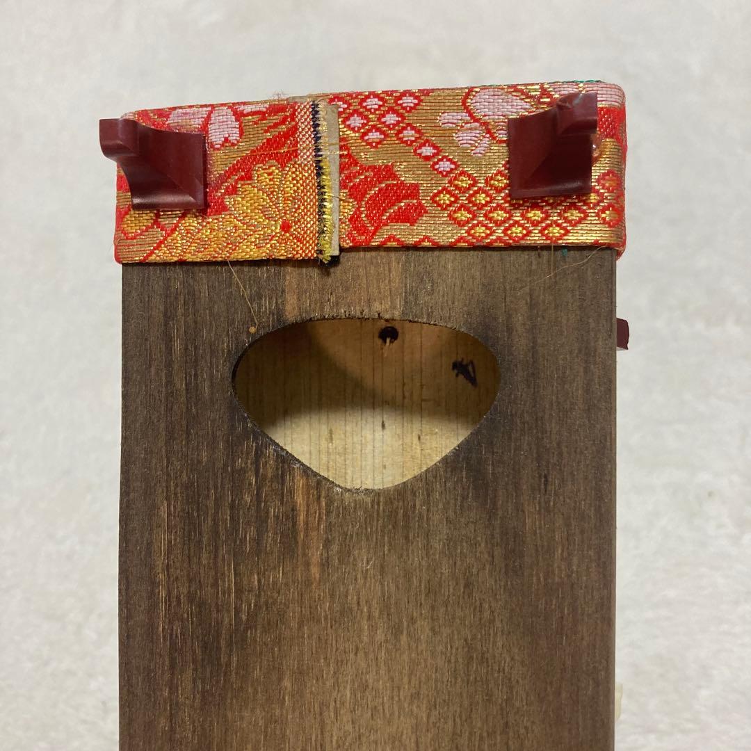 13弦　ミニ琴セット　楽譜付き　短琴　ミニチュア　置物