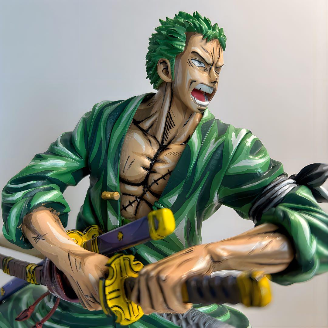 ワンピース フィギュアリペイント ゾロ グランディスタ 二次元彩色