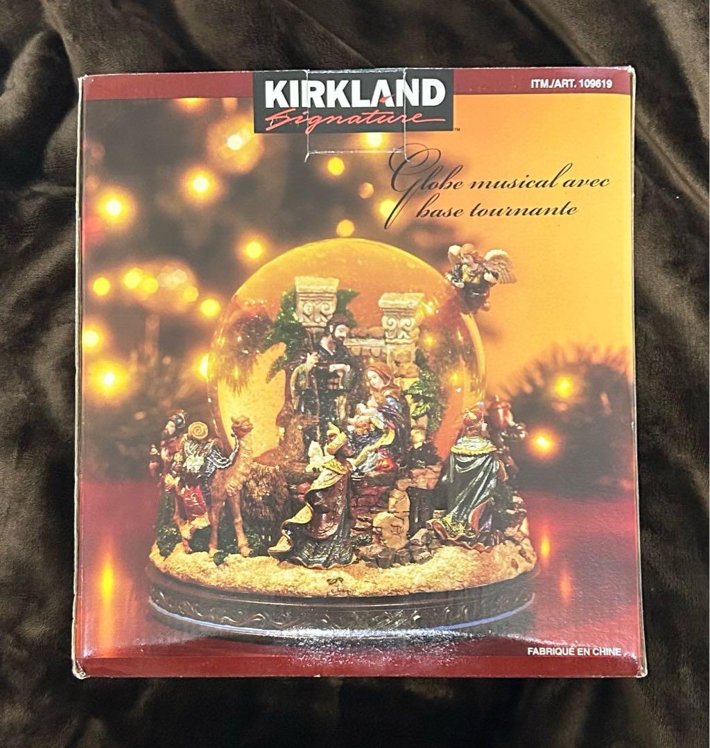 カークランド スノーグローブ スノードーム キリスト降誕 Kirkland