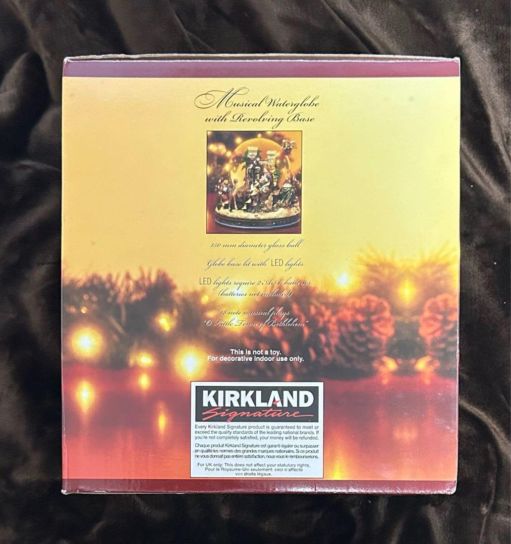 カークランド スノーグローブ スノードーム キリスト降誕 Kirkland