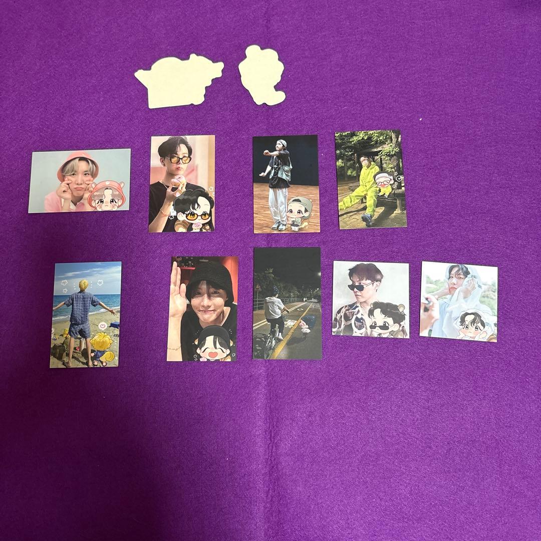 bts jhope ホビ ホソク トレカ ステッカー - メルカリ