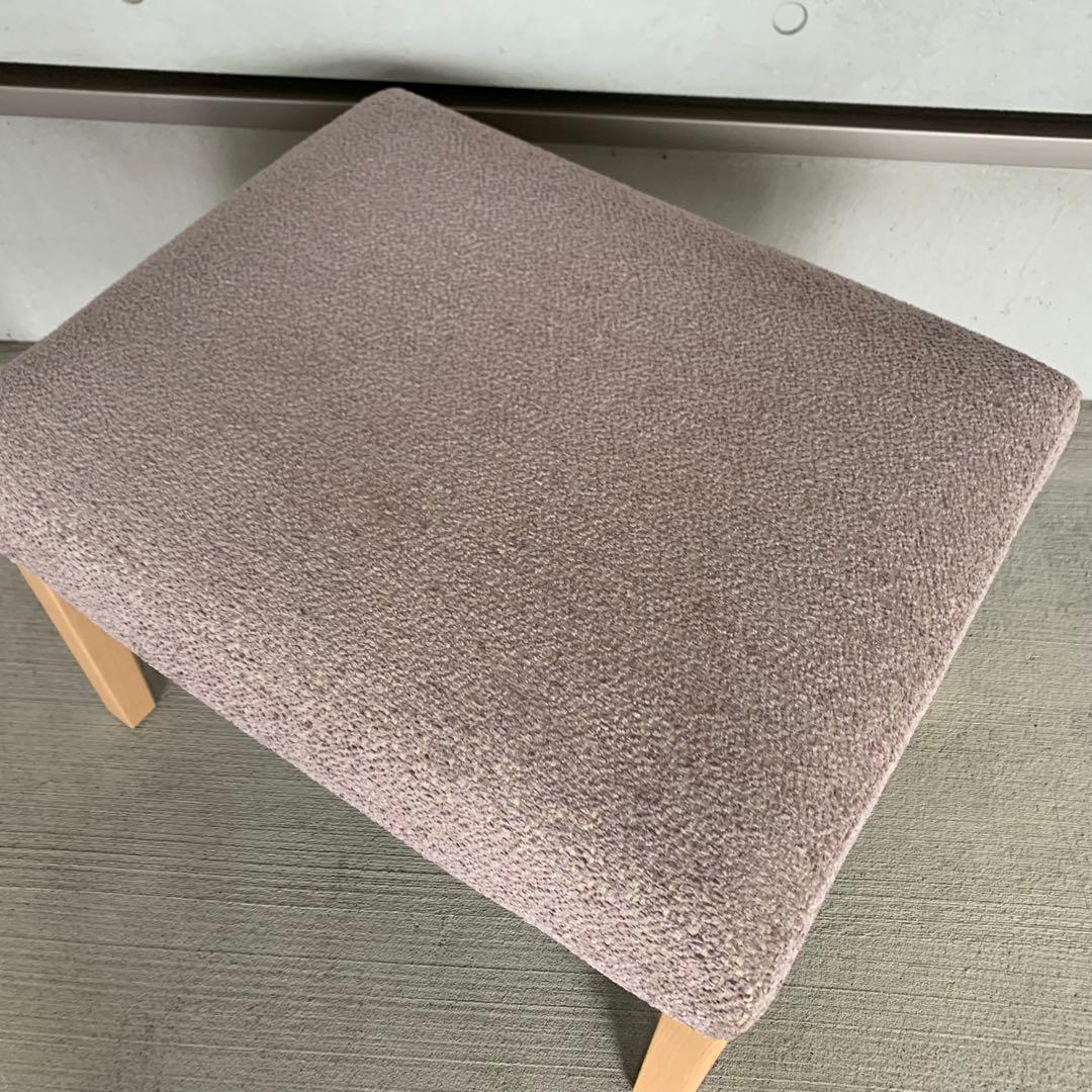 【極美品】karimoku カリモク WU45 スツール オットマン チェア