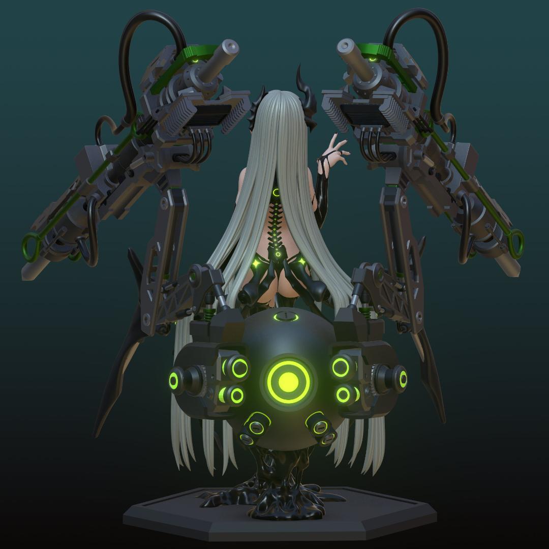 ガレージキット 勝利の女神:NIKKE レヴィアタン / 未塗装未組立