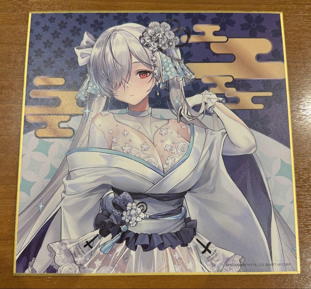 勝利の女神nikke コミケ c105 シンデレラ 色紙 - メルカリ