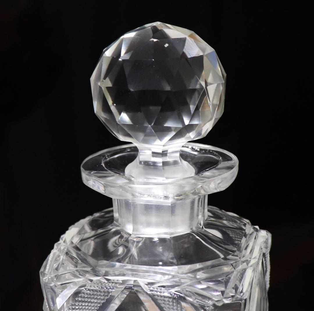 オールド・バカラ 最高級 1890年頃 スターロゼット 大型ウイスキー