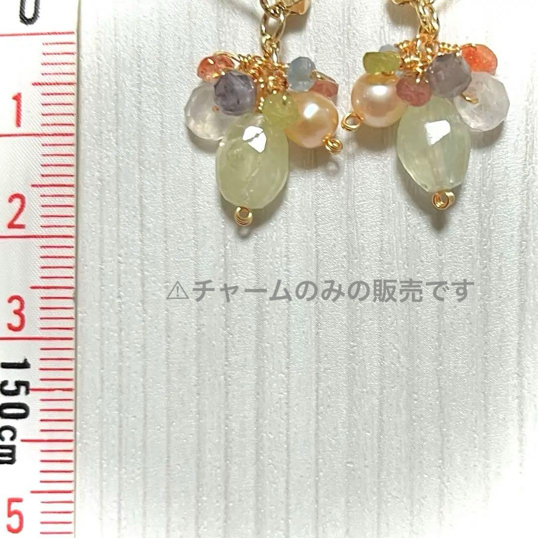 14kgf  ナナイロ宝石のもさもさチャーム◝✩3