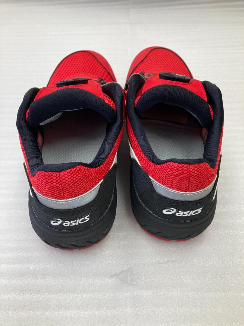 アシックス安全靴 CP209 BOA 3E相当 クラシックレッド/ホワイト