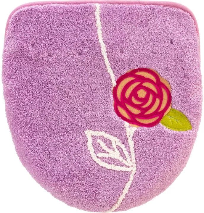 トイレマット 新品 セット４点 吸着型 ピンク おしゃれ 花柄 最新柄