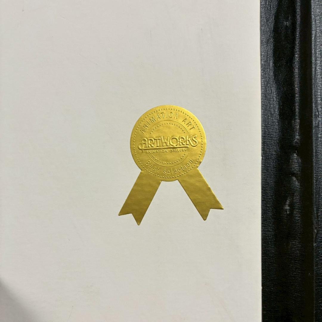 Disney ディズニーセル画「美女と野獣」保証書有 アニメーション